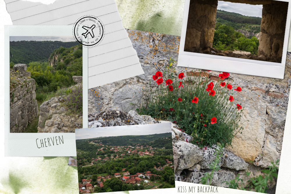 Photo collage of Cherven, Bulgaria