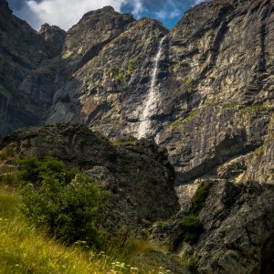 Heavenly Waterfall seen from nearby