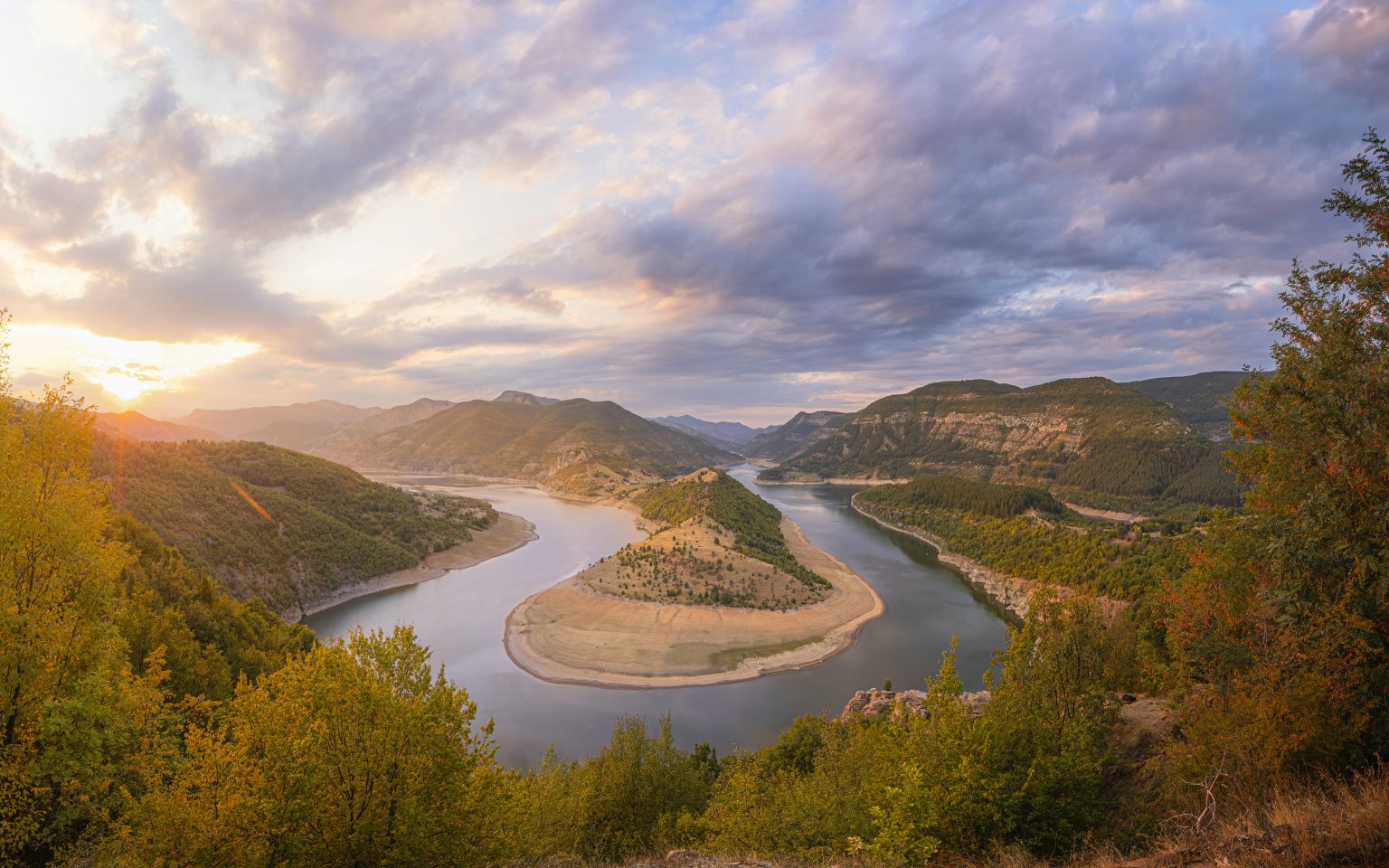 Rhodope Mountain in Bulgaria