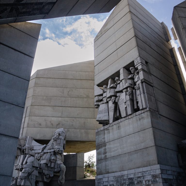 The Founders of the Bulgarian State Monument - 1300 Years of Bulgaria in Shumen, Bulgaria