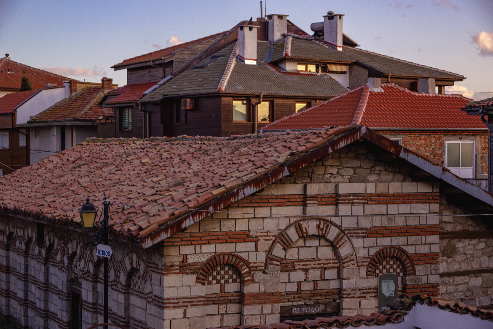 small ancient church (st. Todor Church) found in Nessebar streets