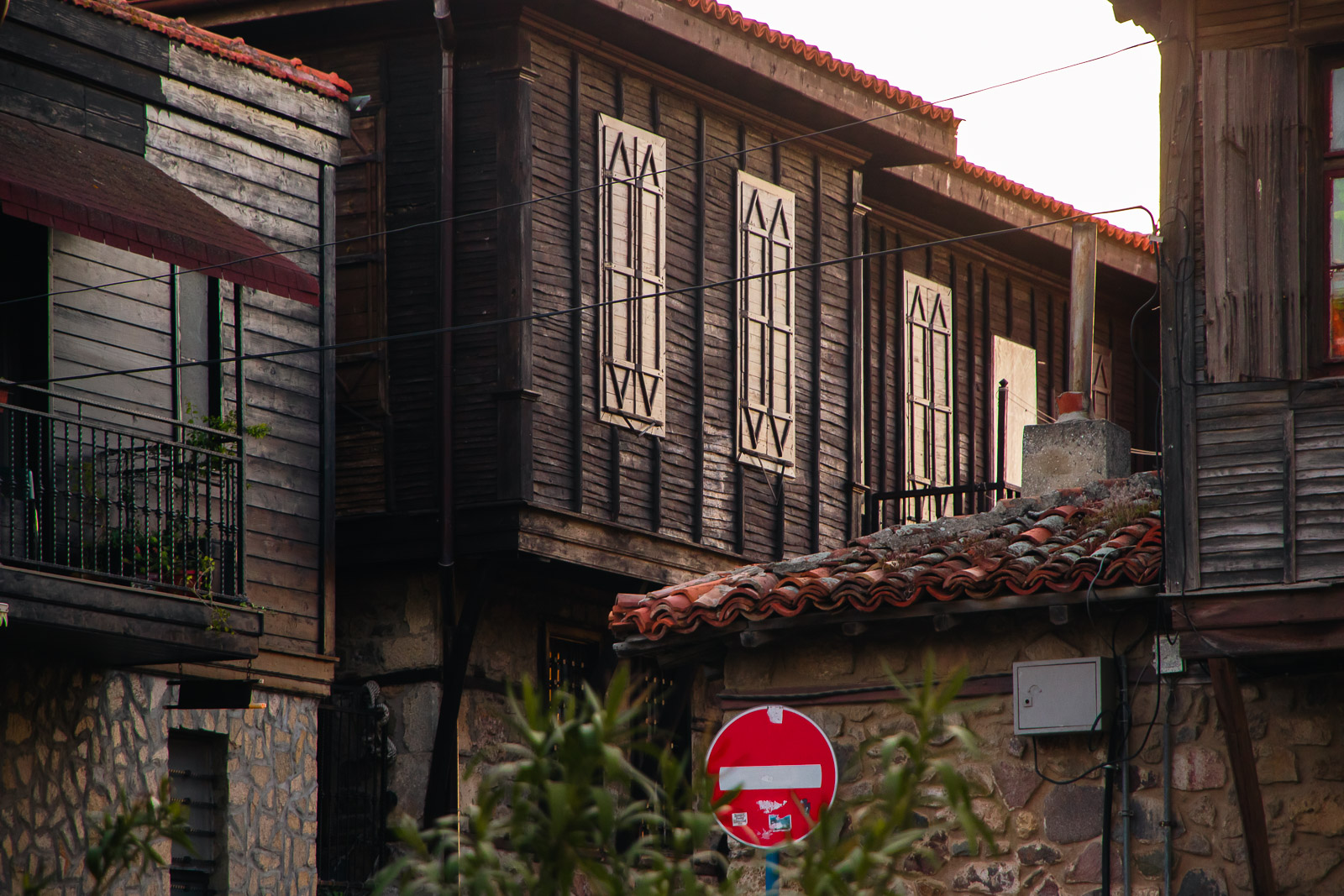 wooden house in classic bulgarian black sea style