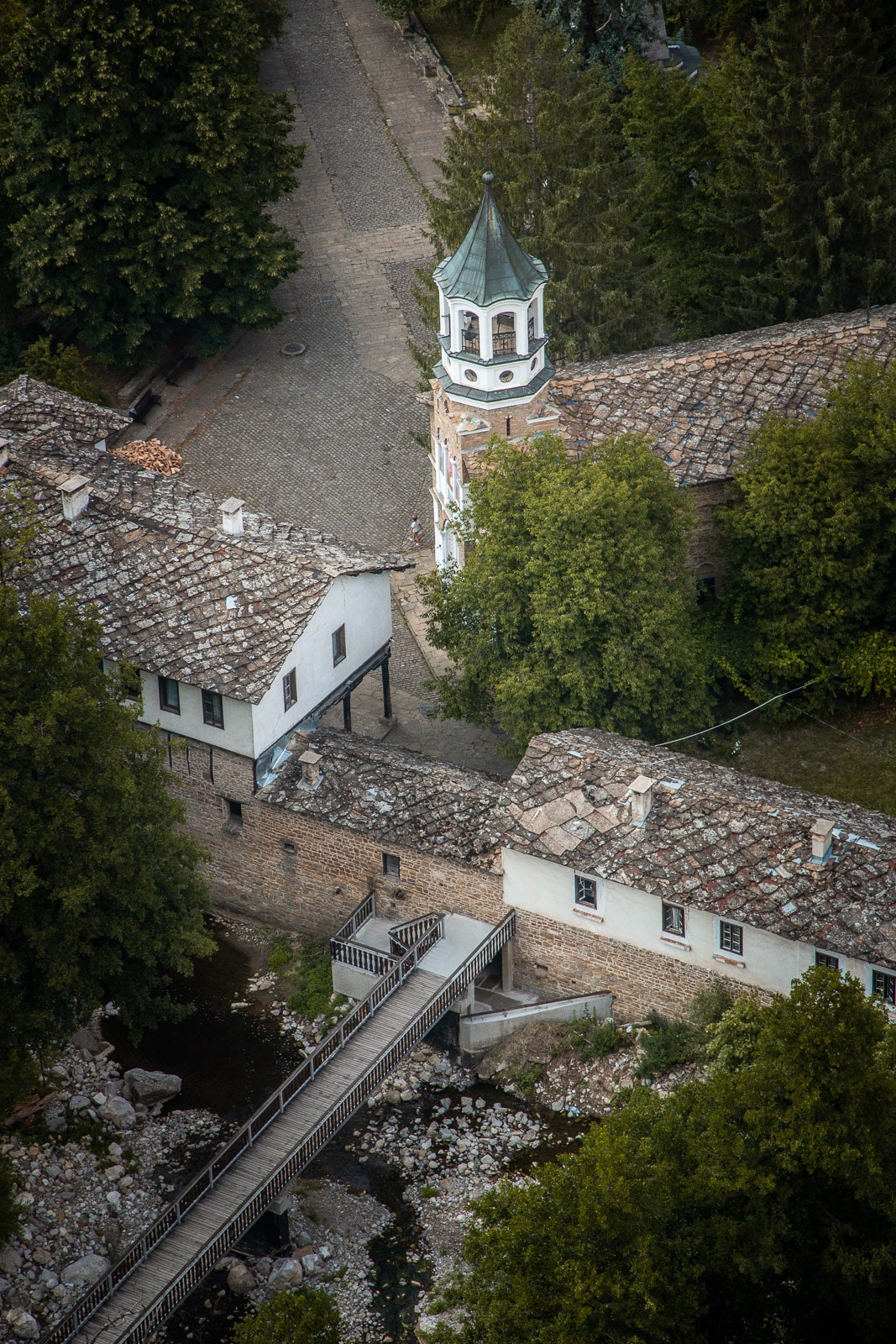 Dryanovo Monastery seen from above
