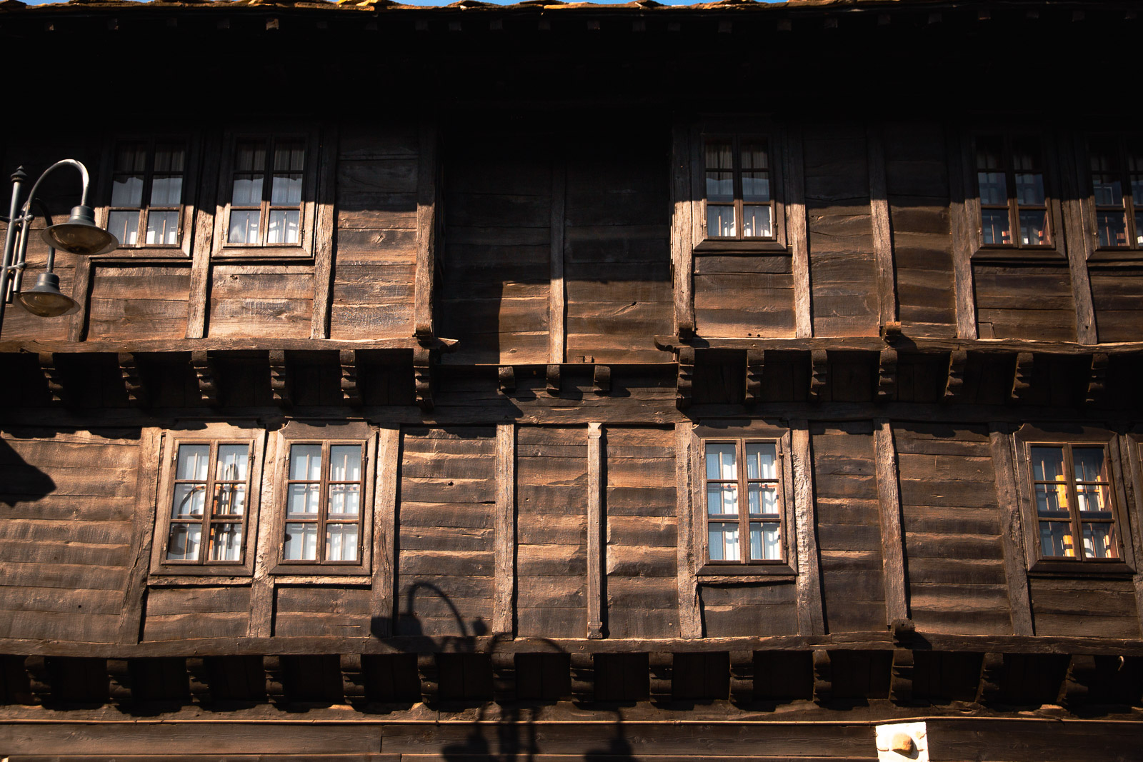 Lafchieva House - wooden exterior