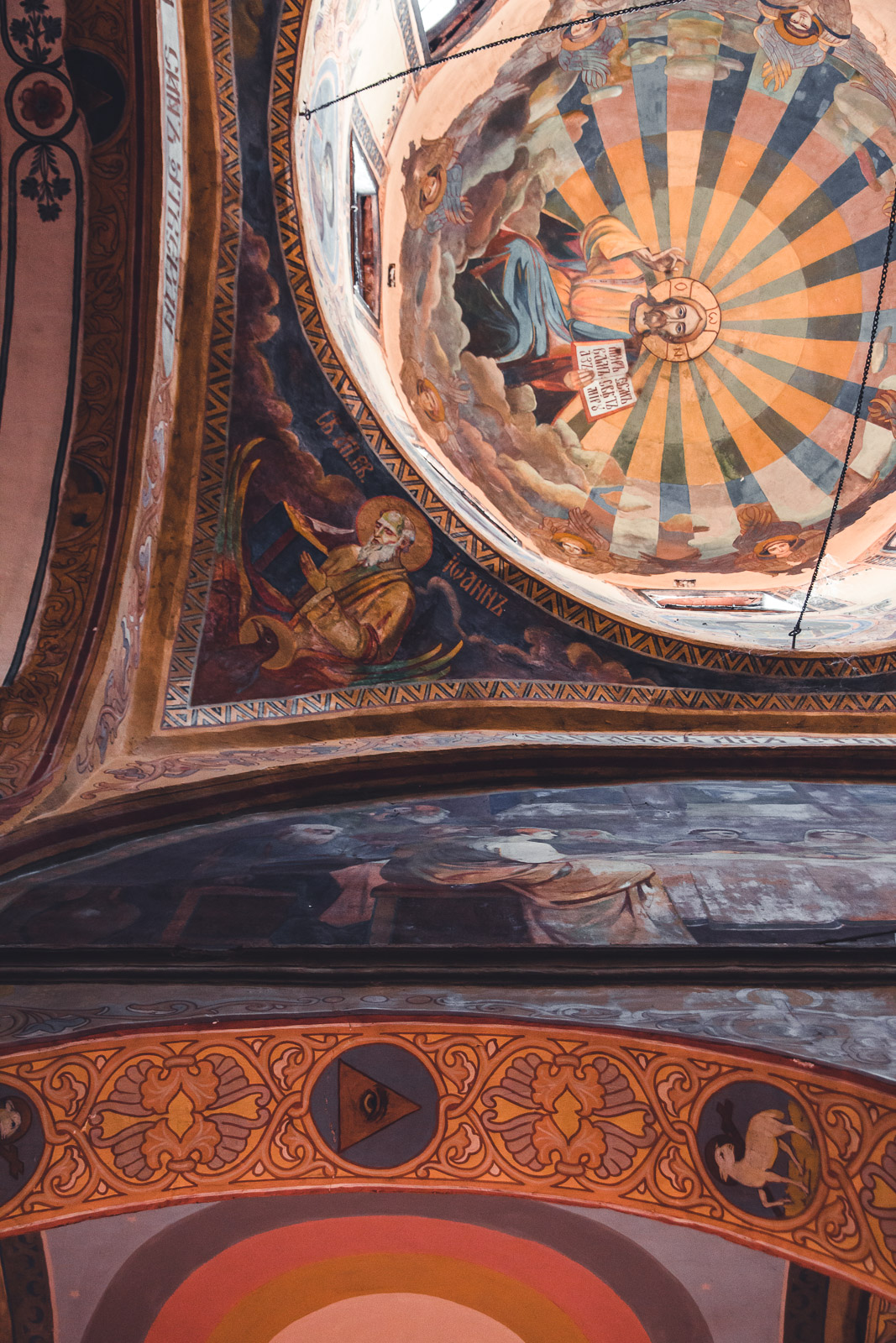 ceiling frescoes