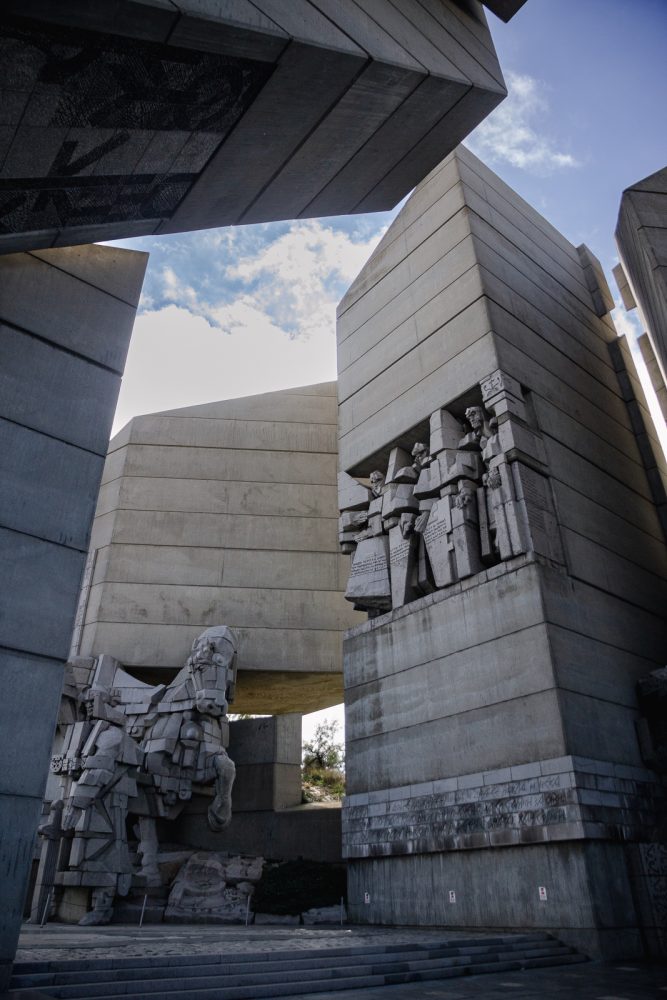 The Founders of the Bulgarian State Monument - 1300 Years of Bulgaria in Shumen, Bulgaria